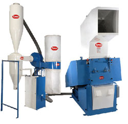 Granulator with Blower & Dust Collector