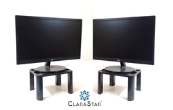 Monitor Stand Height Adjustable Highest 18 cm Riser for Computer, Laptop, Printer (Pack of 1) from CLARASTAR TRADING SOLUTIONS LLP