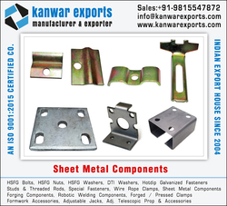 Sheet Metal Components manufacturers exporters in India Ludhiana https://www.kanwarexports.com +91-9815547872