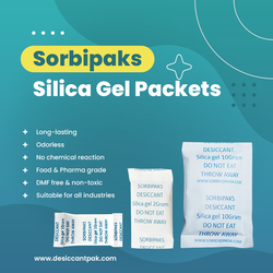SILICA GEL PACKETS FOR CONTAINERS MAINTENANCE & EQUIPMENT from DESICCANTPAK- SORBEAD INDIA