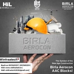  HIL Birla Aerocon AAC Bricks from WINFRAATECH